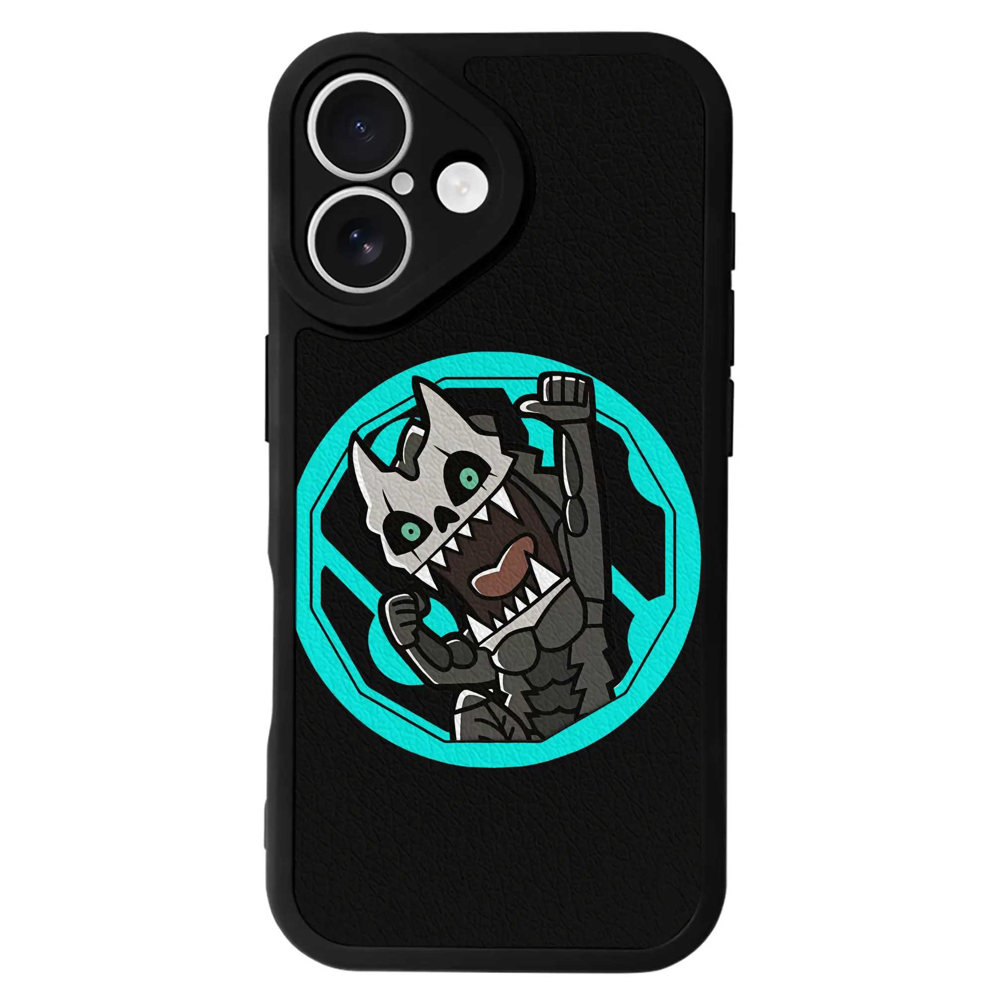 怪獣8号 グッズ,日比野カフカ - IPhone 16シリーズ対応 ・ シリコンスマホケース ・ レザー調 ・ 高精度フィット ・ 耐衝撃 ・ ワイヤレス充電対応 ・ 精密カット